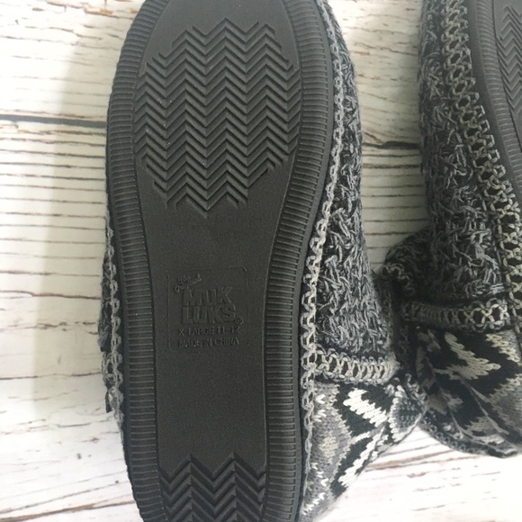 NWT Original Muk Luks Slippers Size 11-12 - Picture 10 of 11